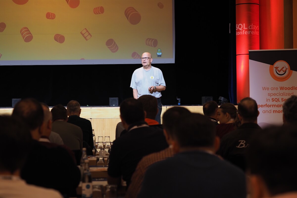 Speaker auf der SQLdays Hauptbühne