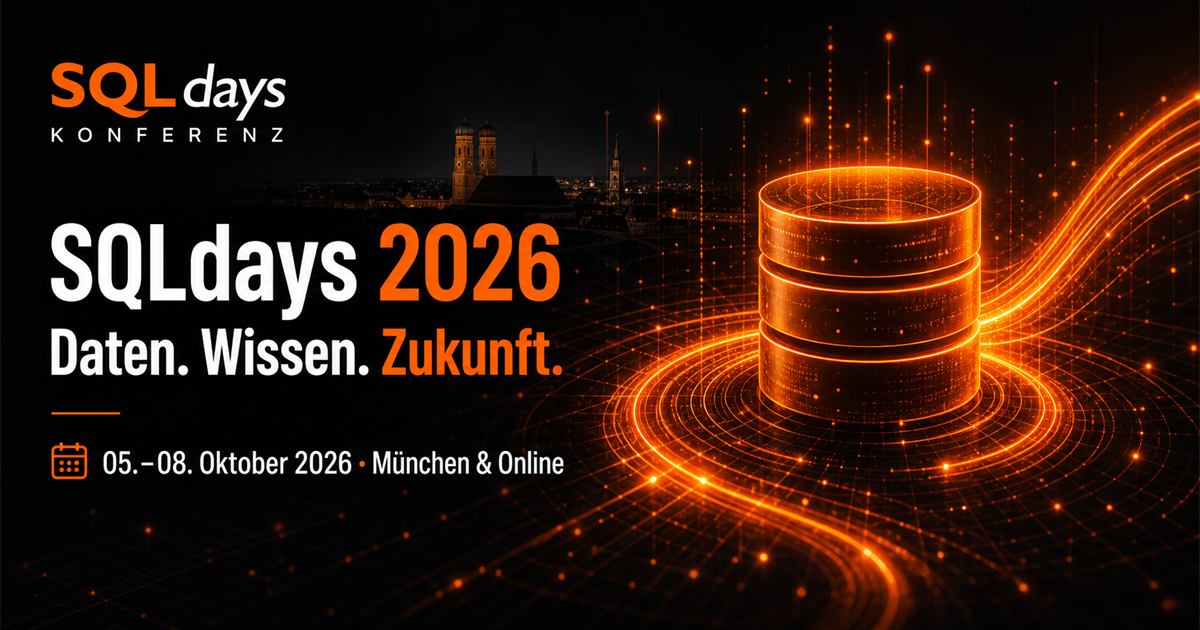 SQLdays 2026 | SQL Server, Power BI & Microsoft Fabric Konferenz